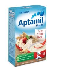 Milupa Aptamil Sütlü 7 Tahıllı Elmalı 250 gr 6-36 Ay
