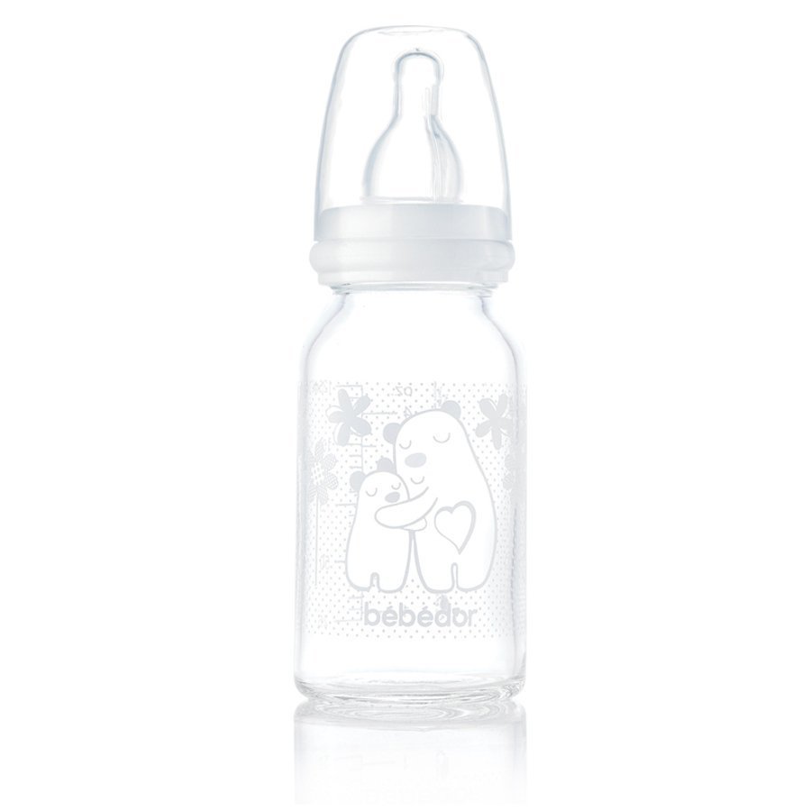 Bebedor 40302 Isıya Dirençli Cam Biberon 3+Ay Beyaz