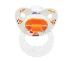 Wee 834 Baby Desenli Damaklı Emzik 6-18 Ay No:2