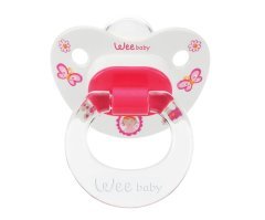 Wee 834 Baby Desenli Damaklı Emzik 6-18 Ay No:2