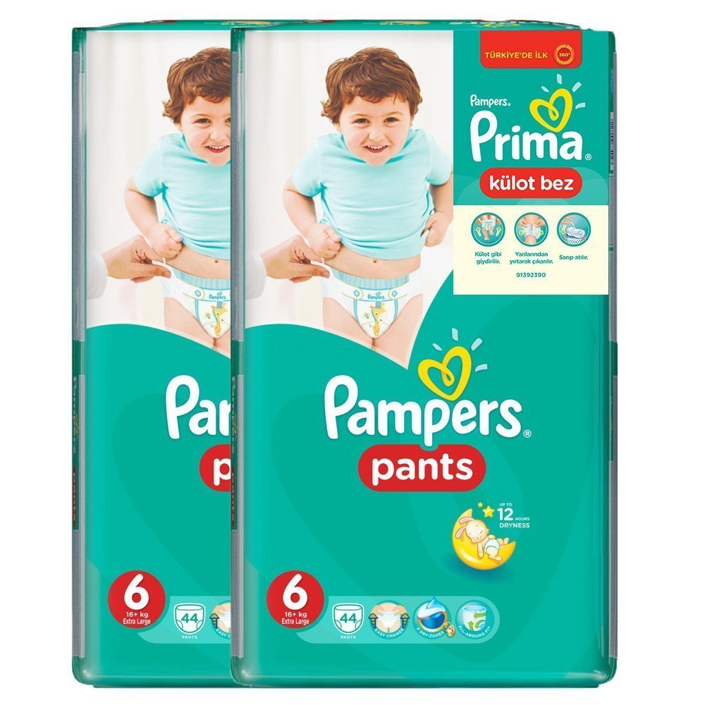 Prima Külot Bebek Bezi Jumbo Paket 6 Beden 88 Adet