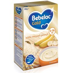 Bebelac Gold Sütlü Meyveli Pirinçli 250 gr